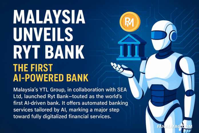 Ryt Bank — Malaysia’s first AI-powered bank by YTL Group and SEA Ltd