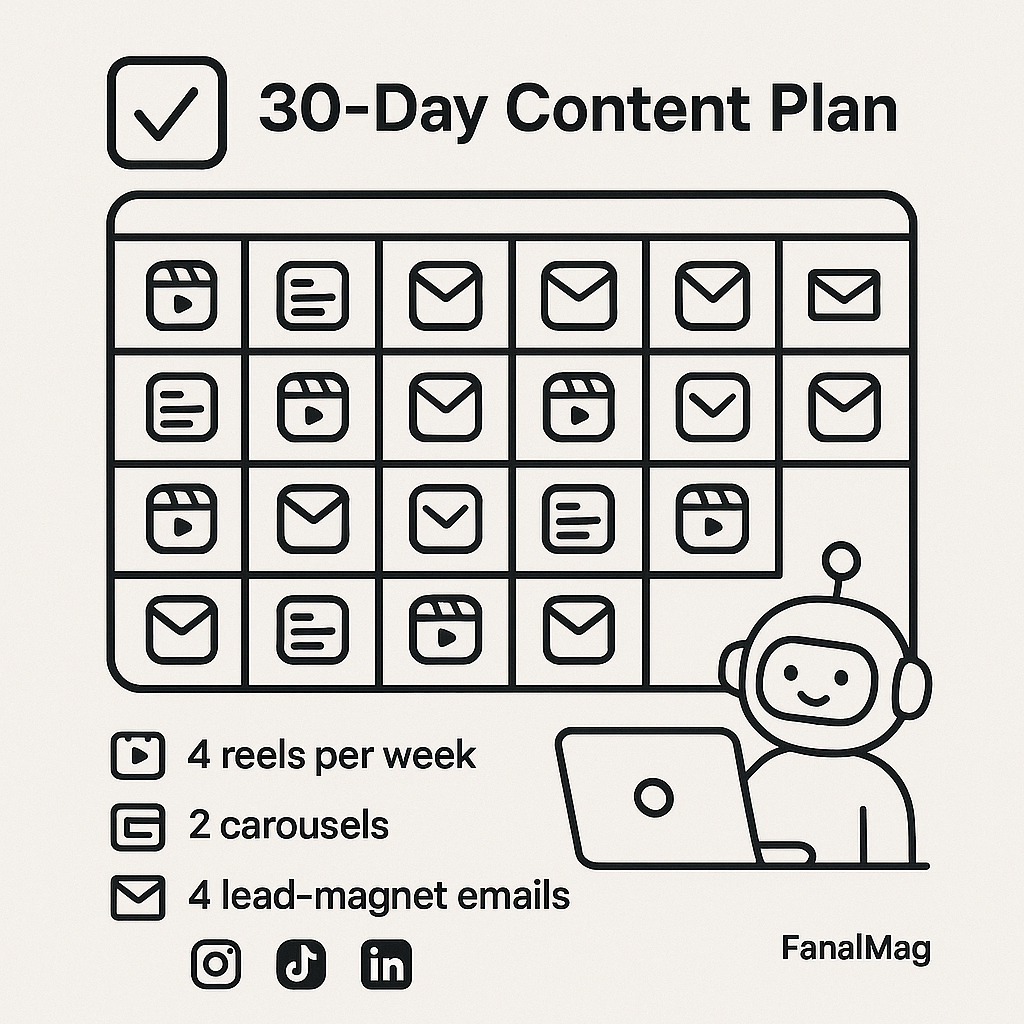 30-Day AI-Powered Content Plan
