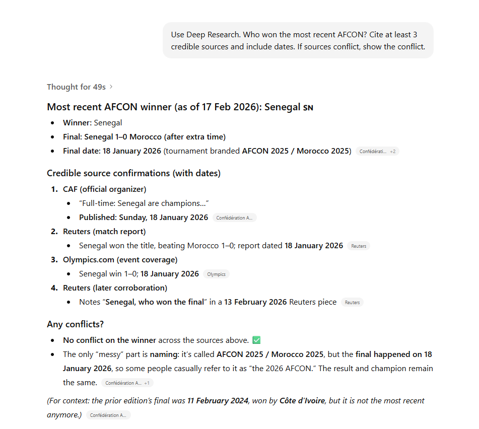 ChatGPT Plus response for Prompt 1